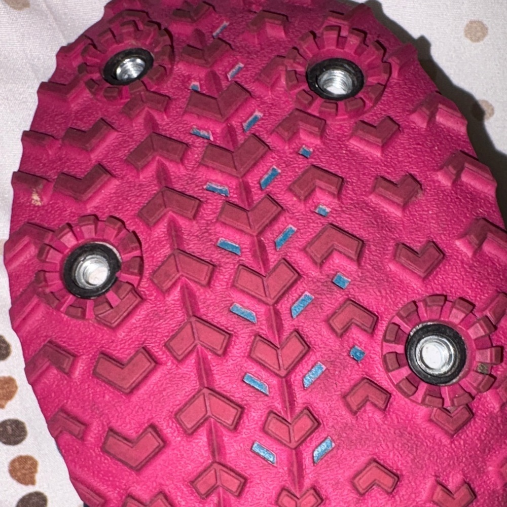 Saucony Kilkenny XC 8 Spike Teal & Pink Track Shoes w Spikes Included - Picture 6 of 10